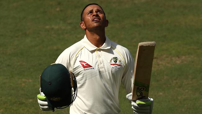 Usman Khawaja has taken on a more senior role within Australian cricket. Picture: Getty