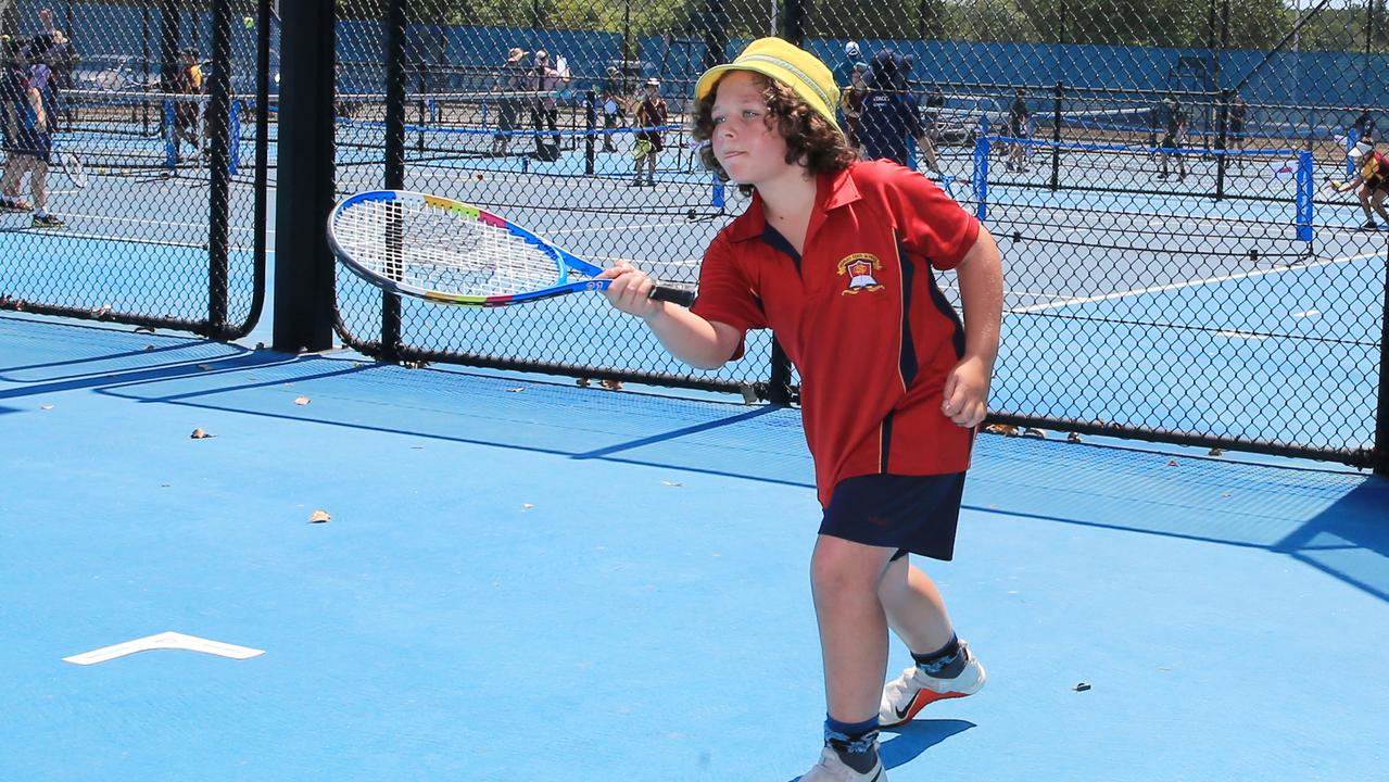 Aspiring tennis players put their skills to the test at the ANZ Tennis Hot  Shots Red Ball Gala Day – a celebration of tennis and an active lifestyle |  The Cairns Post