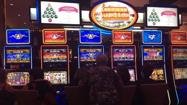 The new casino will be allowed to have slot machines — just not new ones. Pic Chris Pavlich.