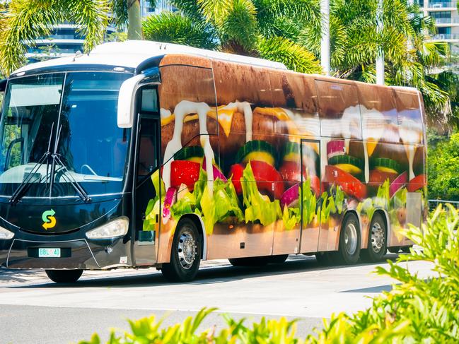 The iconic Sub Bus is heading to King George Square next week, dishing out free food.