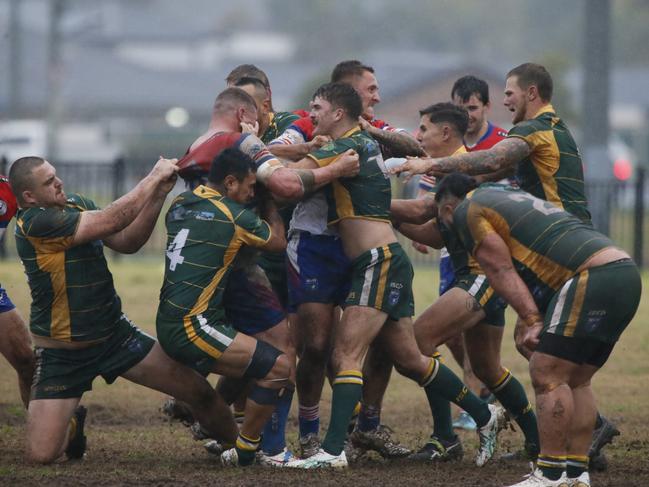 Sheep stations were on the line when Windsor met Emu Plains in round 11. Picture: Warren Gannon Photography