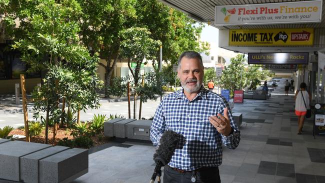 Former council administrator Greg Chemello announced Ipswich City Properties had lost $78 million.