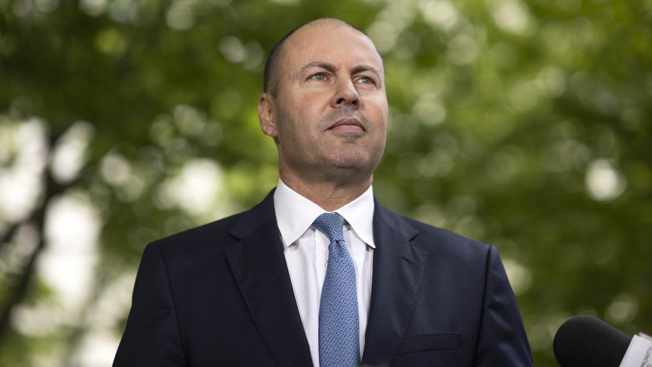 Federal Treasurer Josh Frydenberg announces the introduction of Australia’s news media and digital platforms mandatory bargaining code in parliament. Picture: NCA NewsWire/Gary Ramage