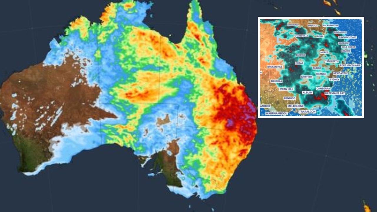 Sydney Melbourne Brisbane Perth Forecast Scoring Weather For Wa Sunny Then Storms For East 5225