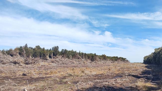 Alan Robert Smith fined $90,000 for illegal land clearing on King Island. Picture: Supplied