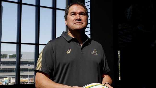 New coach Dave Rennie’s first games in charge of the Wallabies could be as part of a “Possibles v Probables” series. Picture: Nikki Short