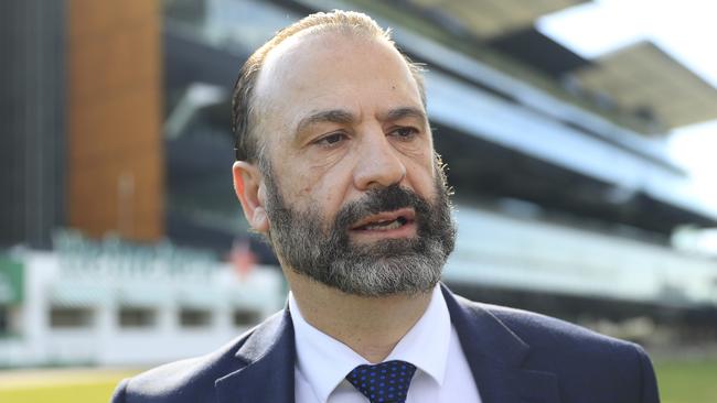 Racing NSW chief executive Peter V'landys at Randwick in May. Picture: Getty Images