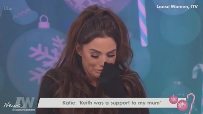 Katie Price breaks down on TV