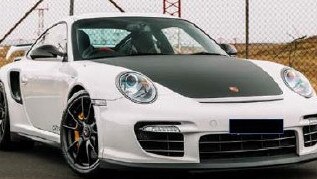 The Porsche 997 GT2 RS that was purchased twice once for $353,028 and again for $735,000, allegedly as part of a multimillion dollar kickback scheme run by RMS employees Alexandre Dubois and Craig Steyn. Picture: ICAC