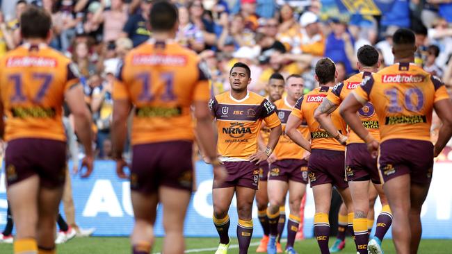 Anthony Milford struggled to get into the game. (Photo by Matt King/Getty Images)