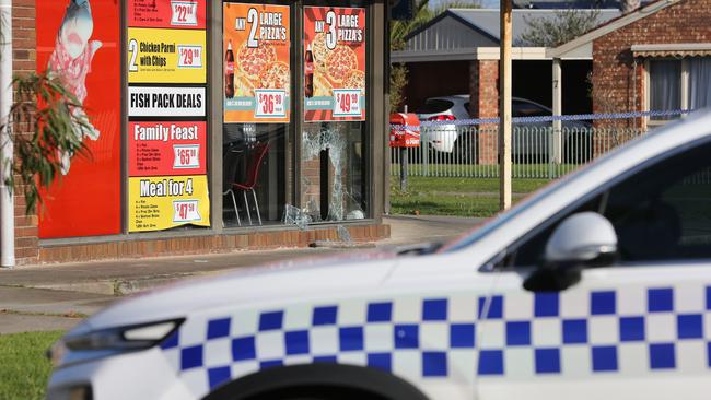 The death of Sheldon Broderick at a Geelong takeaway shop is now expected to go to an inquest. Picture: Alan Barber