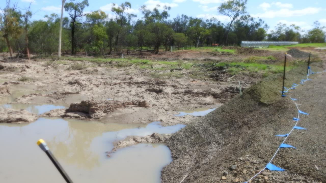 Photos of the alleged breach – Gunn Creek – Little Gun. Picture: Mackay Conservation Group