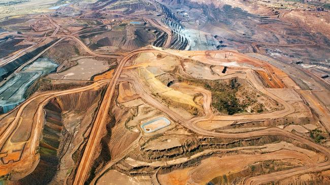 Iron ore prices could be hugely impacted if China’s second biggest developer goes under. Picture: Getty Images