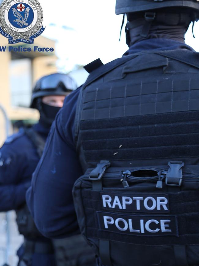 Four vehicles were seized in raids across Sydney. Picture: NSW Police