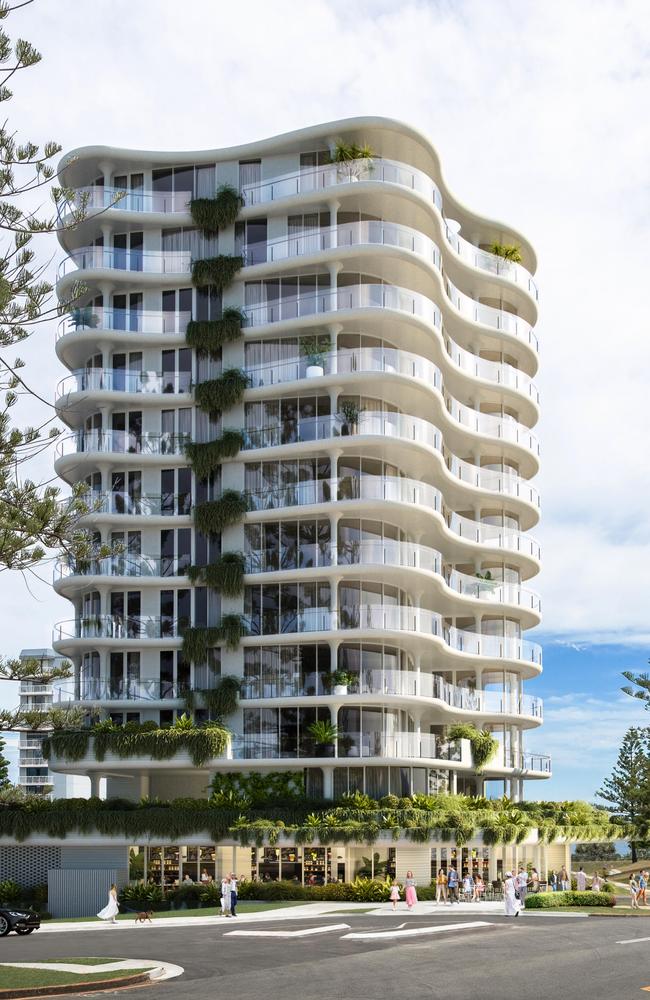 The landmark Café Dbah atop Coolangatta’s Point Danger is to make way for an ‘uber- luxury’ apartment tower.