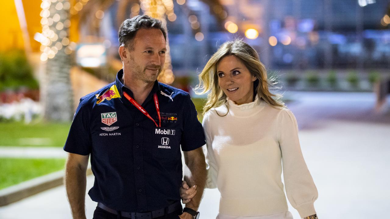 Horner and Geri. (Photo by Mark Thompson/Getty Images)