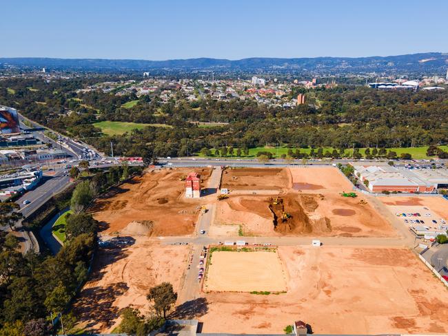 New residential development at the former West End brewery in Thebarton to be called Southwark. Picture: SA Government