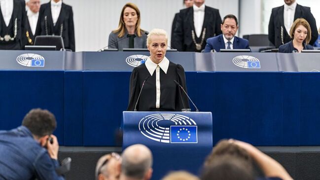 Yulia Navalnaya Tells MEPs To ‘stop Being Boring’ To Defeat Putin’s ...