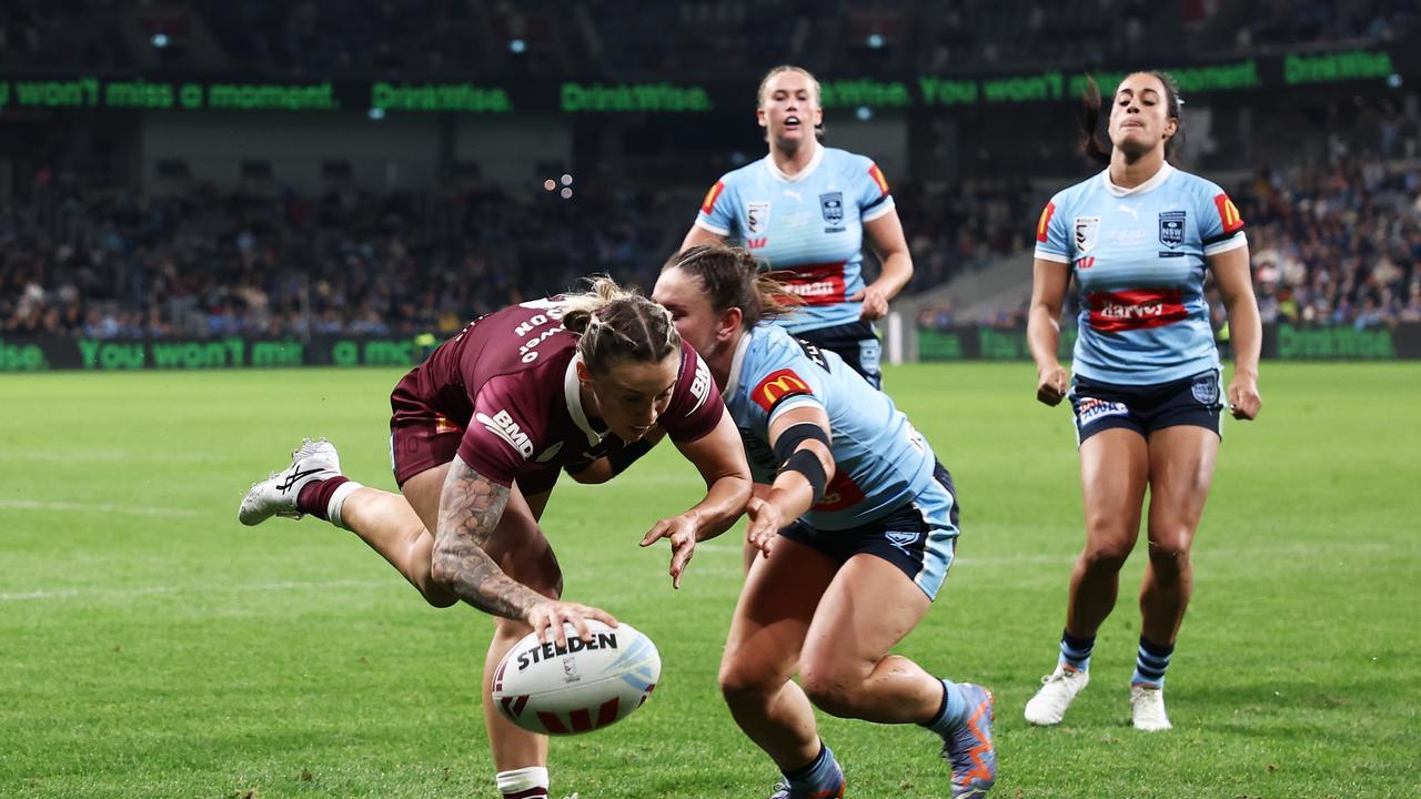 Julia Robinson scored two tries could be in trouble once the charges are revealed. Picture: Matt King/Getty Images
