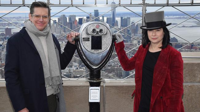 Daniel Palladino and Amy Sherman-Palladino, creators of <i>The Marvelous Mrs. Maisel</i>. Picture: AFP