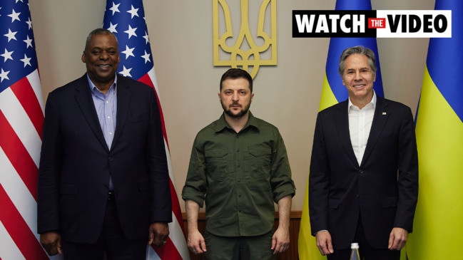 Russia unleashes on Ukraine after top secret war meeting with US