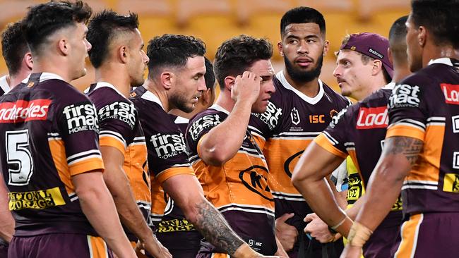 Never has this club looked so utterly clueless. Photo: AAP Image/Darren England