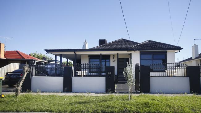 The Glenroy home of Fatma Sleiman, who is accused of receiving $150,000 while working and renting out a second home. Picture: David Caird