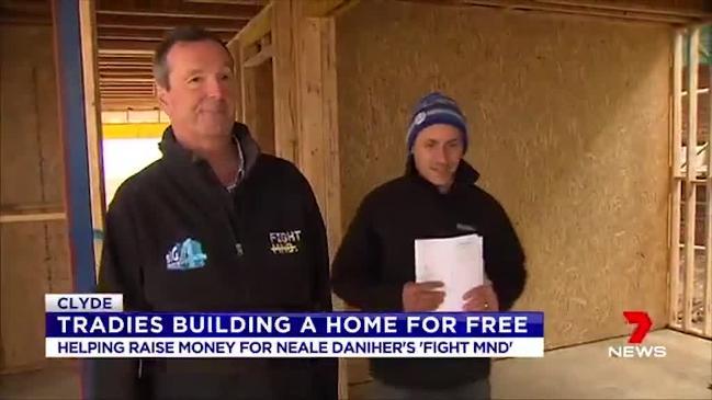 Home built free of charge for Neale's Fight MND