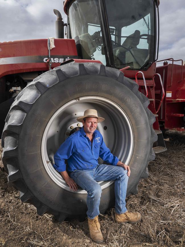Victorian Farmers Federation president Brett Hosking says this facet of the legislation needs attention. Picture: Rob Leeson.