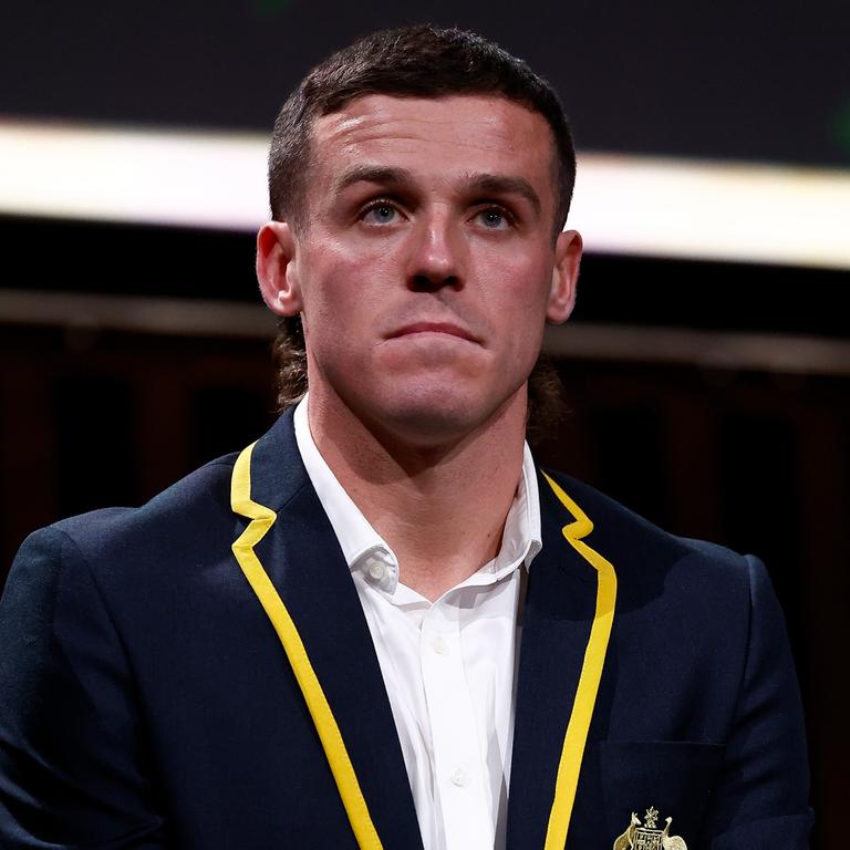 Kennedy said All-Australian Jake Waterman had always been a ‘natural full-forward’ after earning recognition for his talents in 2024. Picture: Michael Willson / Getty Images