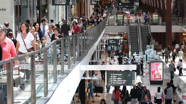 Shoppers have been busy visiting Westfield Doncaster.