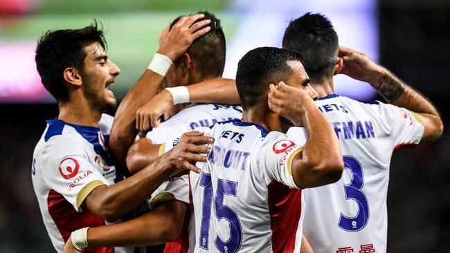 Andrew Nabbout says the Jets will capitalise on Sydney FC’s packed schedule