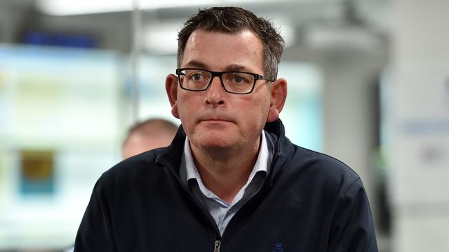 Premier Daniel Andrews says he has never spoken with Glenn Druery. Picture: Nicki Connolly