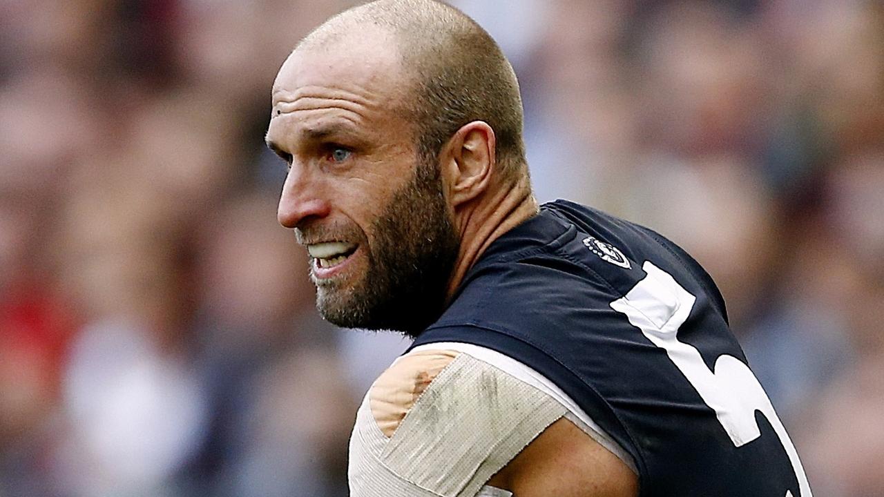 Chris Judd retired as one of footy’s greatest ever players. (Picture:Wayne Ludbey)