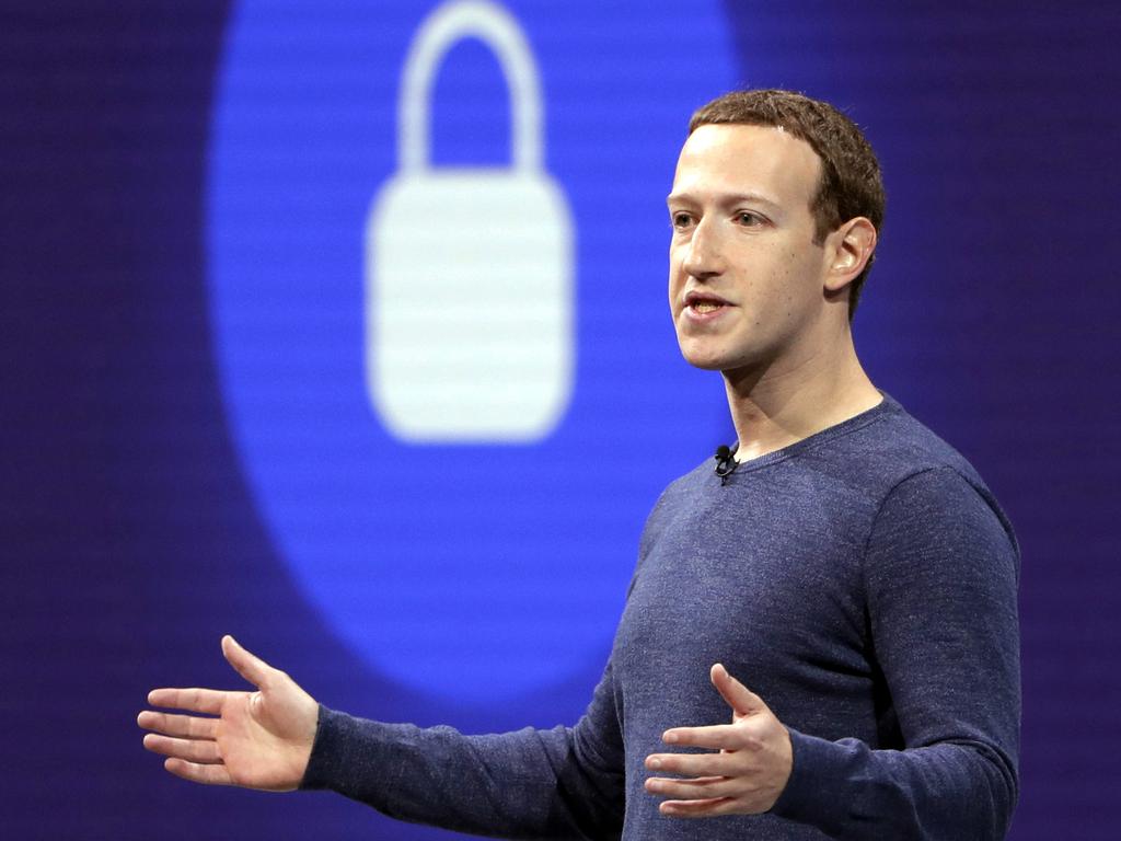 Chris Hughes says Mark Zuckerberg has compromised security for clicks. Picture: AP