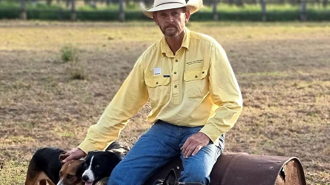 Gary Wendt prepares for Rockhampton Dog Trial and Working Dog Sale at