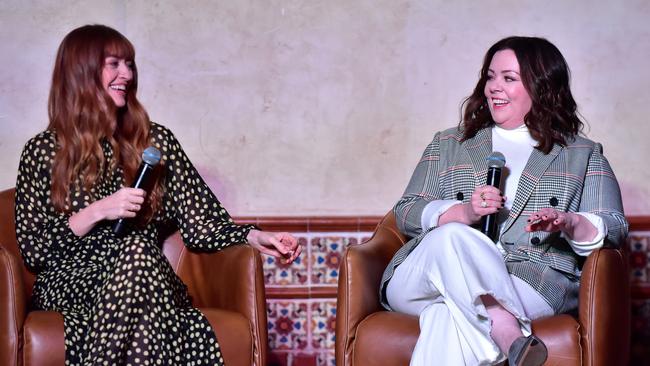 Marielle Heller and Melissa McCarthy attend The Women of "Can You Forgive Me?" conversation during AFI FEST 2018. (Pic: Rodin Eckenroth/Getty Images for AFI)