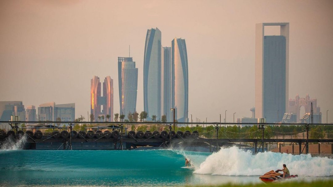 WSL announced on Thursday that Surf Abu Dhab will serve as a key venue for upcoming major surfing events. Picture: Surf Abu Dhabi