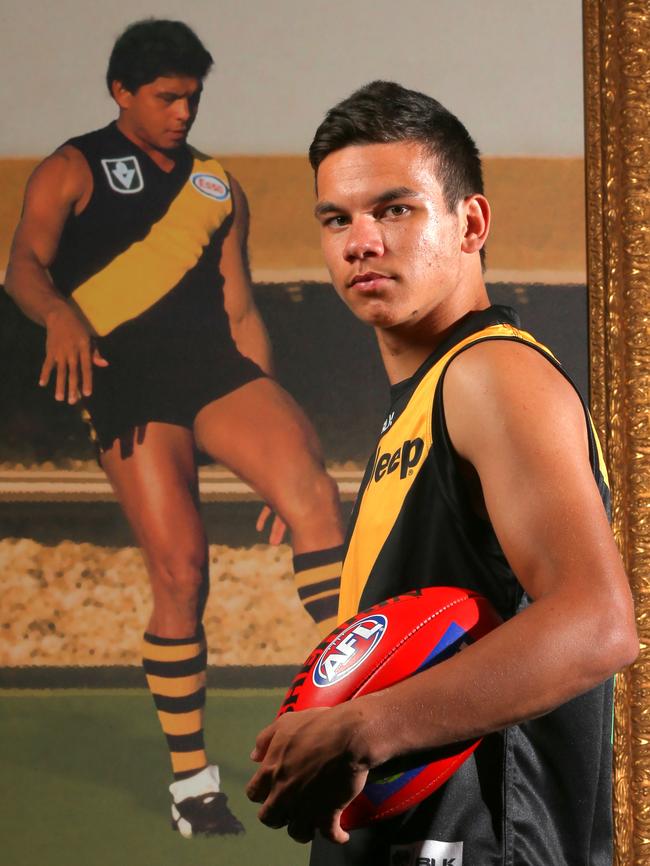 Maurice Rioli Jnr could join Daniel Rioli at Richmond. Picture: Tim Carrafa