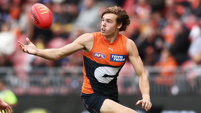 Aaron Cadman is last year’s number one pick in the AFL draft. Picture: Matt King/AFL Photos/via Getty Images