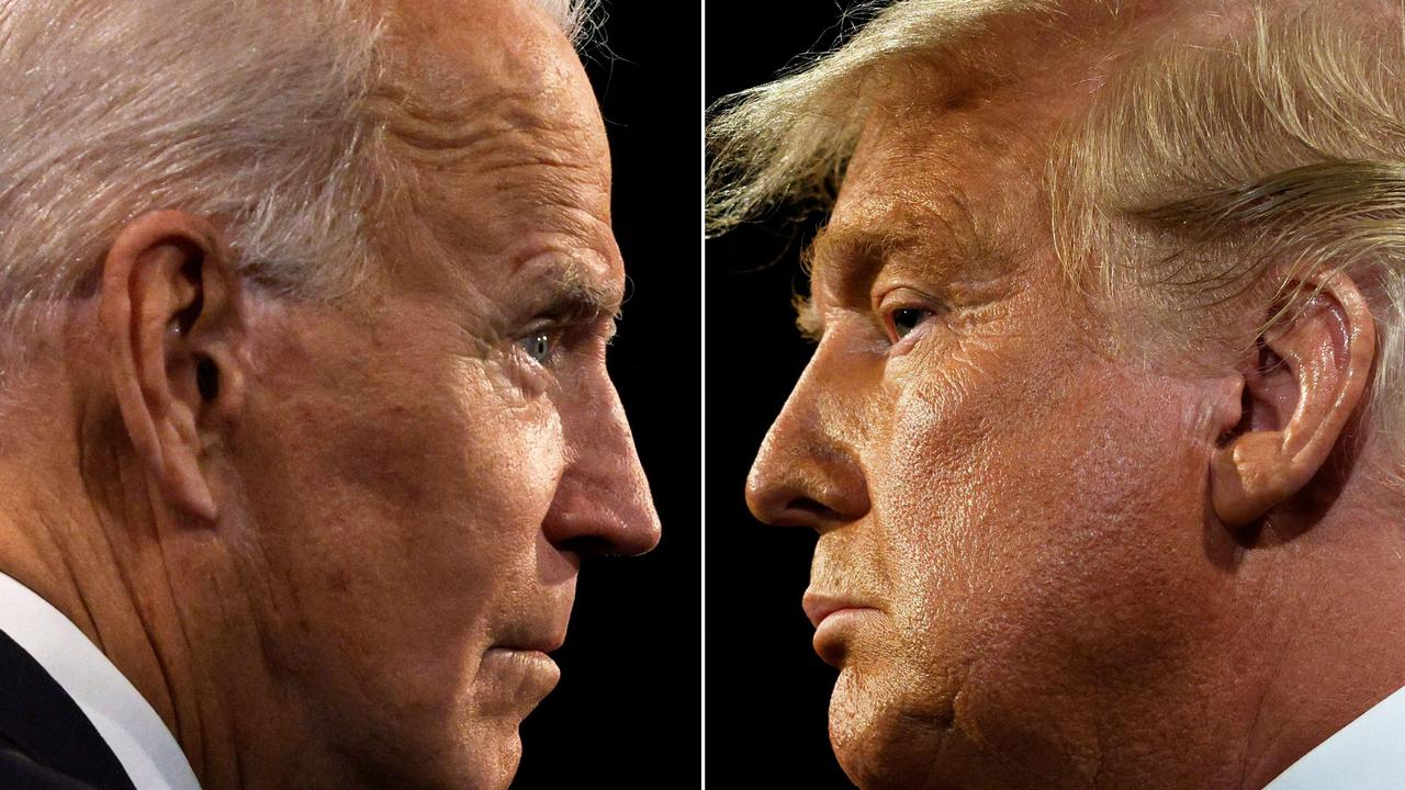 Donald Trump is hoping for a rematch with Joe Biden, who he lost to in 2020. Picture: AFP