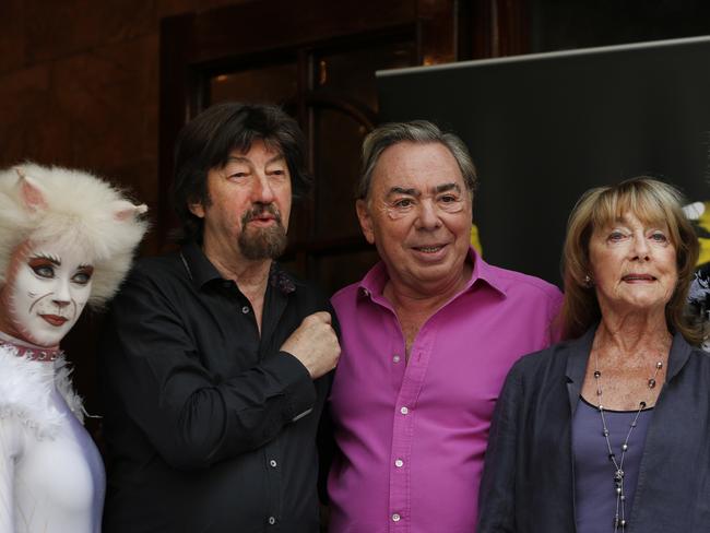 British composer Andrew Lloyd Webber was responsible for the musical Cats.  Picture:  AP