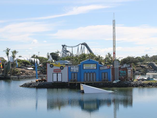 Part of the the New Atlantis site at Sea World on the Gold Coast.