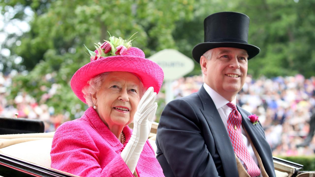 Harry and Meghan now appear below Prince Andrew. Picture: Chris Jackson/Getty Images