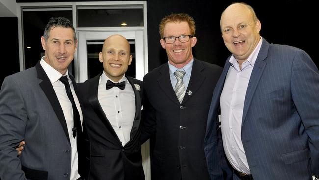 Sean Simpson, Gary Ablett Jr, Tim McGrath and Billy Brownless.