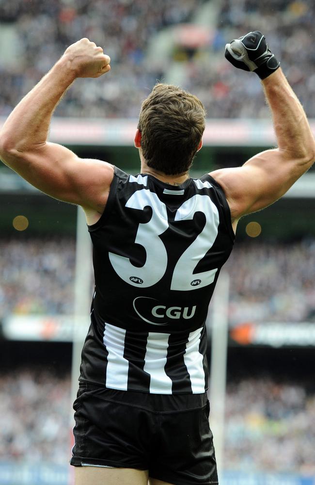 Travis Cloke is adored by the Magpie faithful.