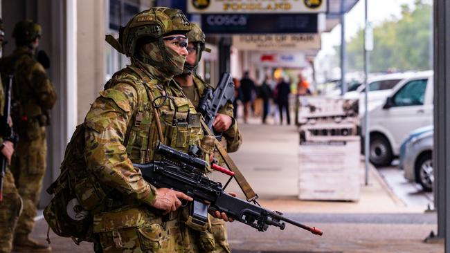 Combat teams involved in urban warfare is the likely evolution of US-Australian war fighting tactics. Picture: Corporal Michael Currie