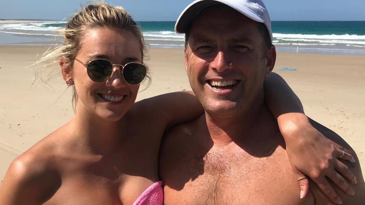 Karl Stefanovic and his partner Jasmine Yarbrough. Picture Instagram