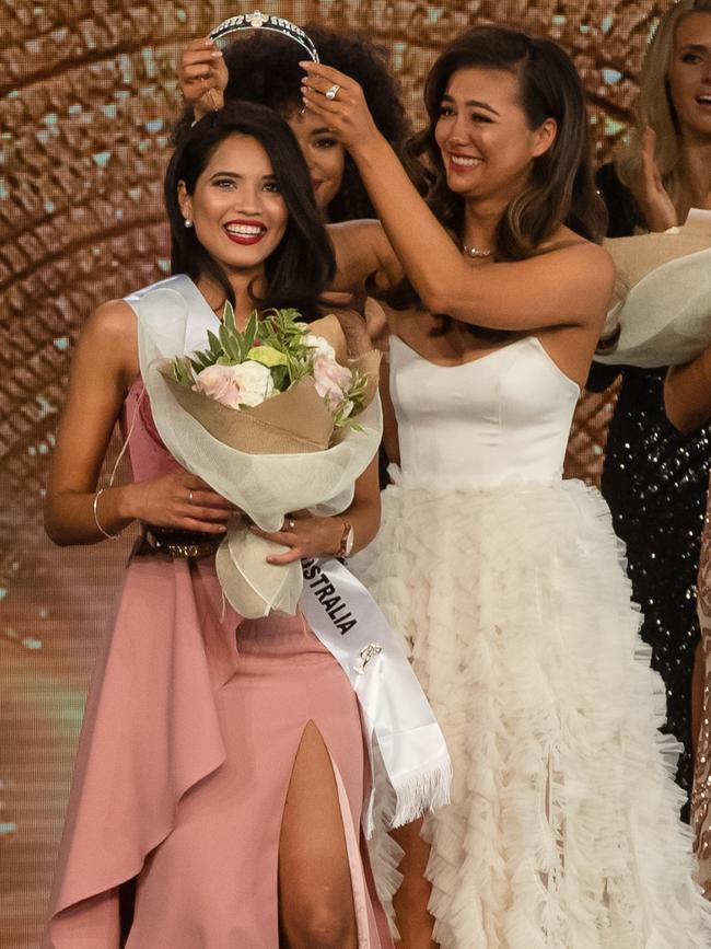 It was Ms Serrao’s first pageant. Picture: Jason Edwards