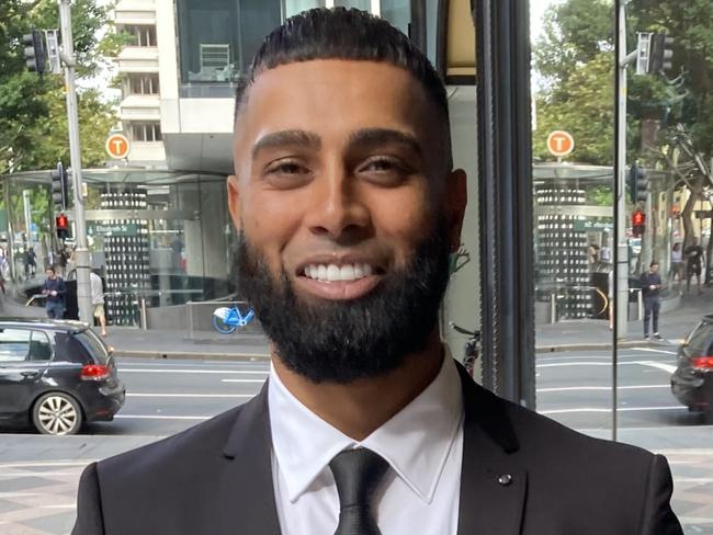 Issa Mohammad, who was in Global Connect drug rehab with Andrew O'Keefe, escapes a jail sentence for drug supply. Pictured outside Downing Centre District Court . Picture: Janet Fyfe Yeomans